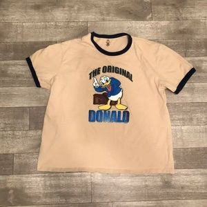 Original Donald Duck Vintage Ringer Disney t-SHIRT